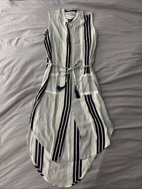 Faithfull the Brand Lightweight striped Shirt Dress
